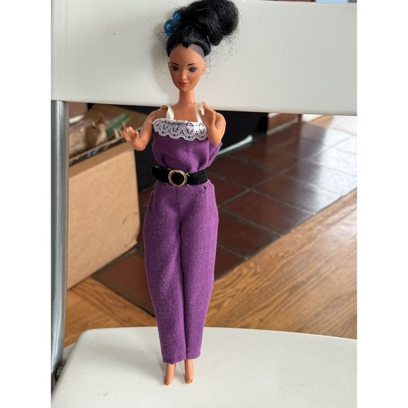 Rare‎ Vintage Mattel 1966 Body, 1980 Head Barbie DOLL Malaysia 12